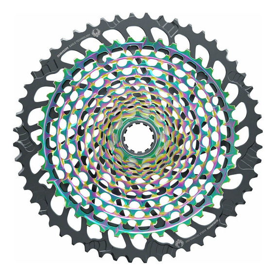 Sram Xx1 Eagle Axs (rainbow) Cassette - 12-speed, 10-52t