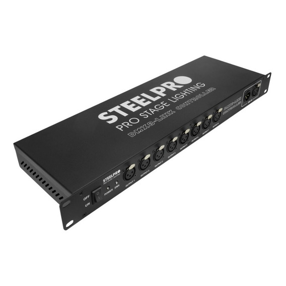 Spliter Divisor De Señal  Dmx 8 Salidas - Steelpro