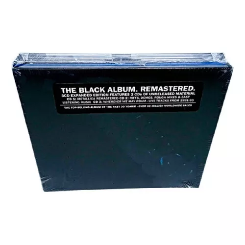 Metallica The Black Album Expanded Edition - 3 Cds