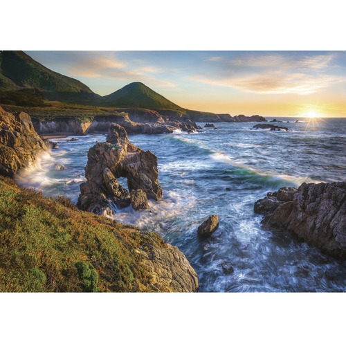 Puzzle 1000 Pz- Atardecer En Big Sur - Ravensburger 152872