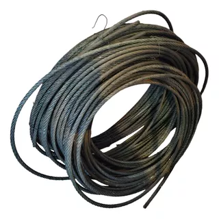 Cable Acero Ascensor Alma Textil Ø 12.7mm, Largo 30m, 6x19