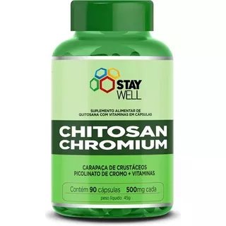  Stay Well Chitosan Choromium Premium 100% Pure Chitosan - 