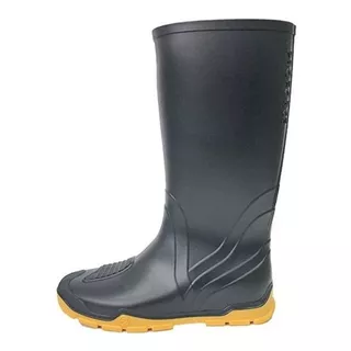 Botas De Pvc Goma Para Lluvia Nauticas Moto Con Refuerzo