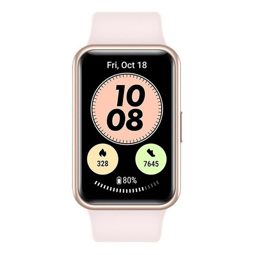 Smartwatch Huawei Watch Fit New 1.64'' Amoled Rosado Color de la caja Rose gold Color de la correa Sakura pink Color del bisel Rosa