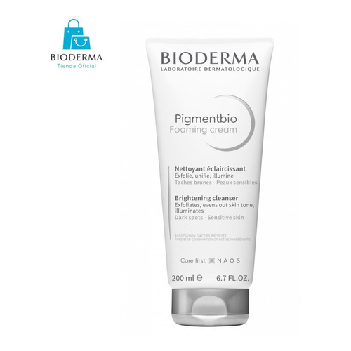 Bioderma Pigmentbio Foaming Cream Limpiador Iluminador 200ml Momento de aplicación Noche Tipo de piel Todo tipo de piel