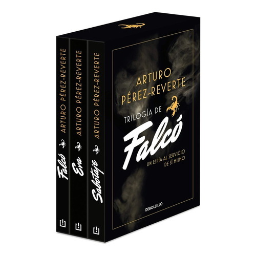 Libro Trilogia De Falco (falcó + Eva + Sabotaje) A. Reverte