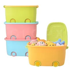 Kit 4 Organizador Decorativo De Brinquedos Quarto 50 Litros no Mercado Livre com oferta e cupom de desconto