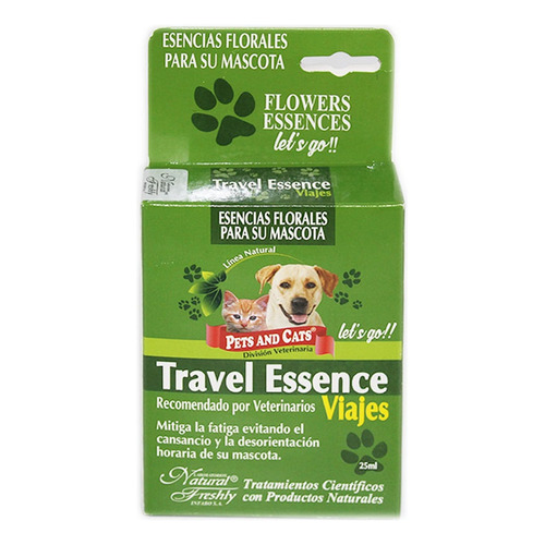 Travel Essence Viajes Pets And Cats X 25ml