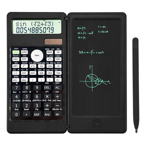 Calculadora Científica Energía Solar 401 Funciones Tableta