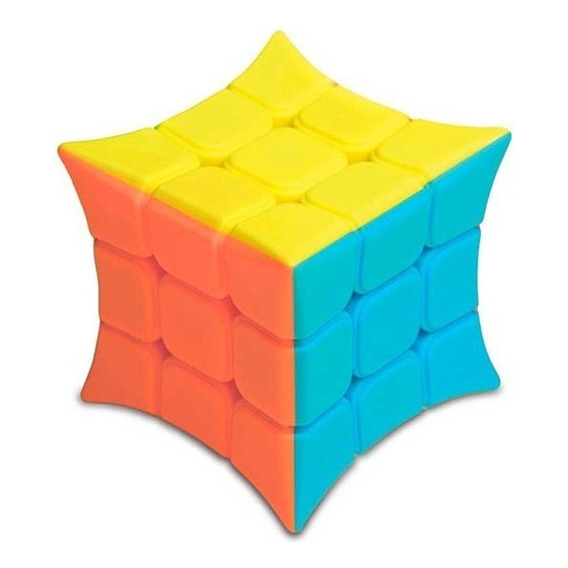 Cubo Mágico Cóncavo 3x3x3 Rompecabeza De 9 Piezas Por Lado