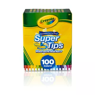 Crayola Super Tips Washable 100 Marcadores