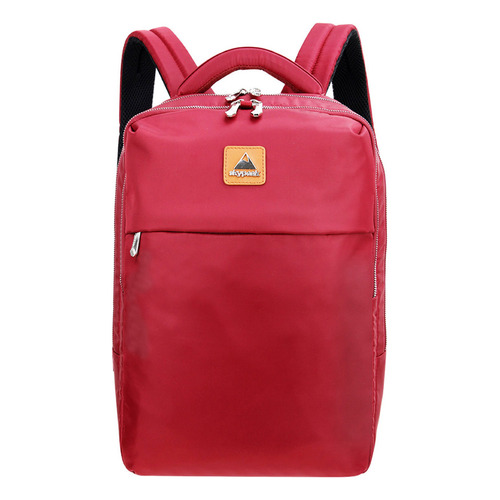 Backpack Skypeak 15.6 Pulgadas Color Granada Cta-115po Color Rojo Diseño de la tela Poliéster