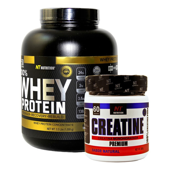 Proteina Premium Whey Protein Y Creatina Premiu Nt Nutrition