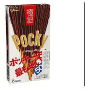 Glico Pocky Chocolate Gokuboso Éxtra Fino Japones 2pack 