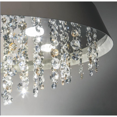 Lampara Plafon Moon Led 30w Cairel Deco Blanco Pal Blanco