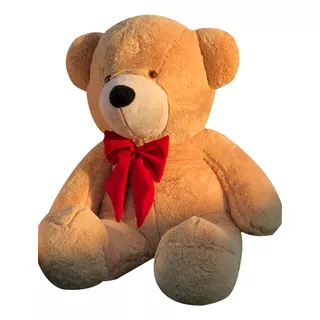 Urso Gigante Grande Personalizado Pelúcia Macio Teddy 90 Cm