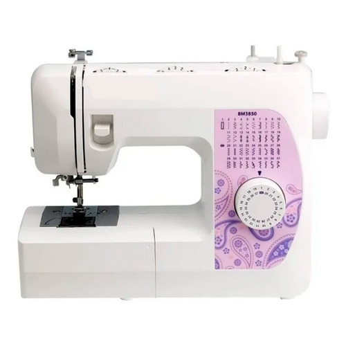 Máquina de coser recta Brother BM3850 portable blanca 220V