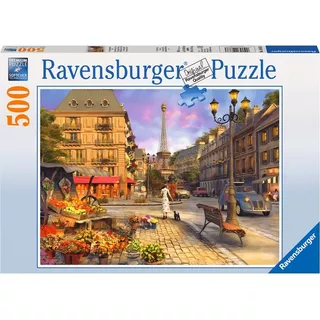 Rompecabezas Paseo En París 500 Piezas Ravensburger