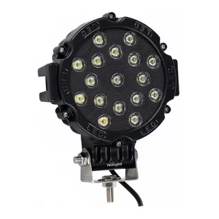 Faro Led Tipo Arb 51w De 7 Pulgadas Para Rusticos Y 4x4