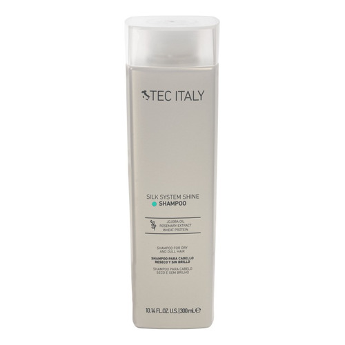 Tec Italy Shampoo Cabello Sin Brillo Silk System Shine 300ml