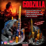 Godzilla Figura Película Ciudad Coleccionable Nuevo Godzila