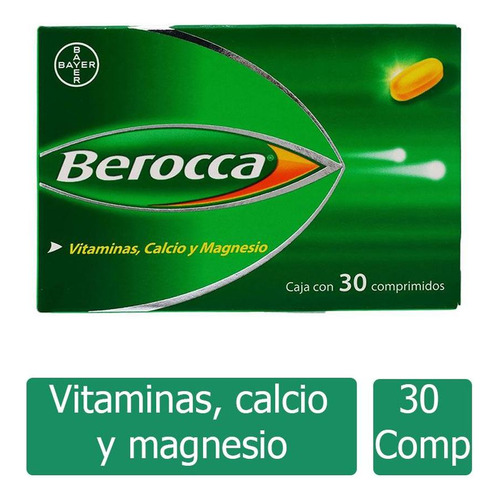 Berocca Caja Con 30 Comprimidos