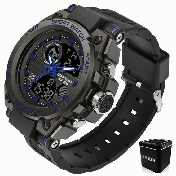 Reloj De Pulsera Táctico Militar Impermeable Para Hombre