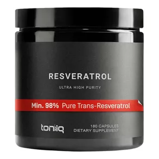 Resveratrol 180 Capsulas Toniiq - Unidad a $1910