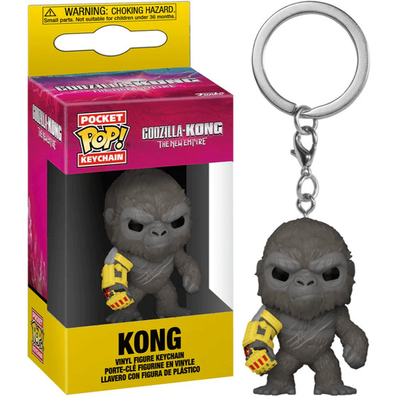 Funko Pop Keychain Godzilla Vs Kong - Kong - Llavero