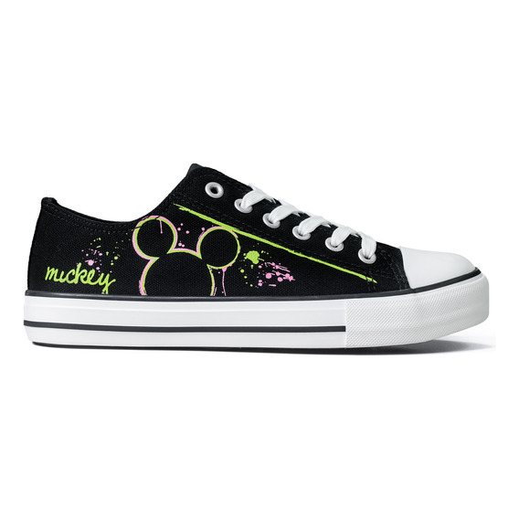 Zapatillas Disney Mujer Mk003803n-115 Negro