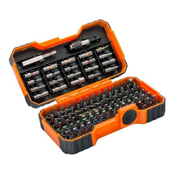 Set Juego 100 Puntas Bahco Ph Pz Torx Hex Ran Estuche Rigido