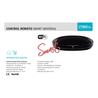 Control Remoto Universal Smart Wifi Tbcin