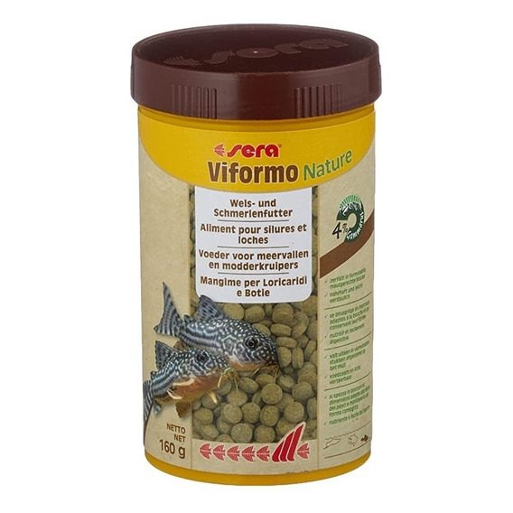 Alimento Peces Fondo Sera Viformo Nature 250ml 700 Tabs - Ar