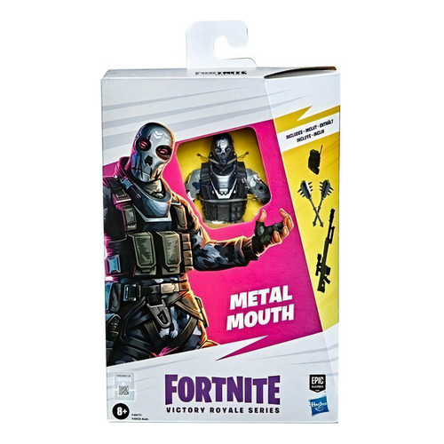 Figura Metal Mouth Fortnite Hasbro Victory Royale