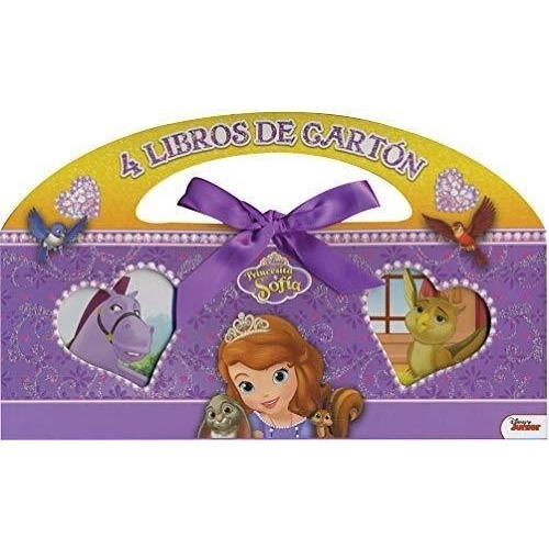 Princesita Sofia - 4 Libros De Carton, de Disney. Editorial PUBLICATIONS INTERNATIONAL, tapa blanda, 2014
