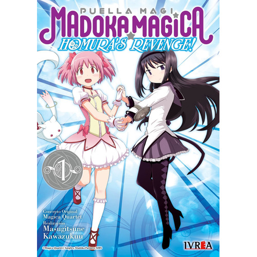 PUELLA MAGI MADOKA MAGICA - HOMURA'S REVENGE 01, de Masugitsune. Serie Puella Magi Madoka Magica - Homura'S Revenge, vol. 1. Editorial Ivrea, tapa blanda en español, 2022