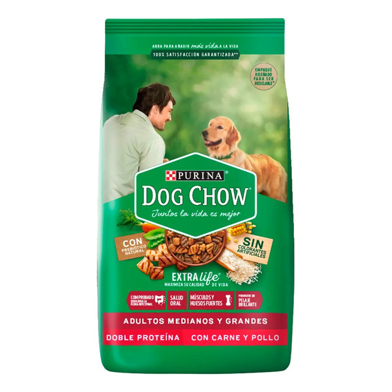 Dog Chow Perro Adulto Mediano Y Grande X 21kg + 3kg
