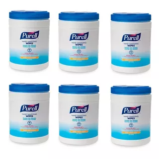 Toallitas Desinfectantes Purell® C/270 Pzs  6 Pack 9113-06