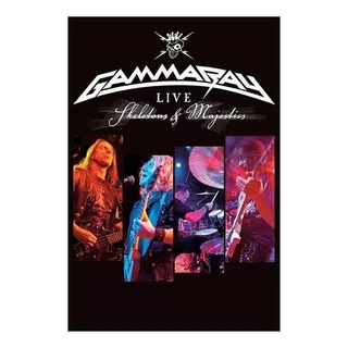 Gamma Ray - Skeletons & Majesties Live - 2 Dvds Nuevo
