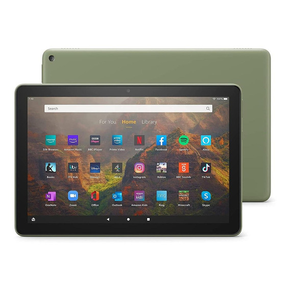 Tableta Amazon Fire Hd 10 2021 10.1  32gb Olive Y 3gb Ram