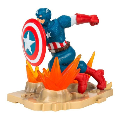 Figura Avenger Capitan America Original Zoteki