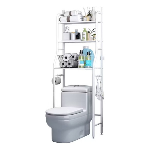 Mueble Organizador Sobre Water Metalico C/ Portarrollo LG