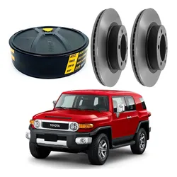  Disco Freio Dianteiro Fj Cruiser 4.0 2007 A 2009