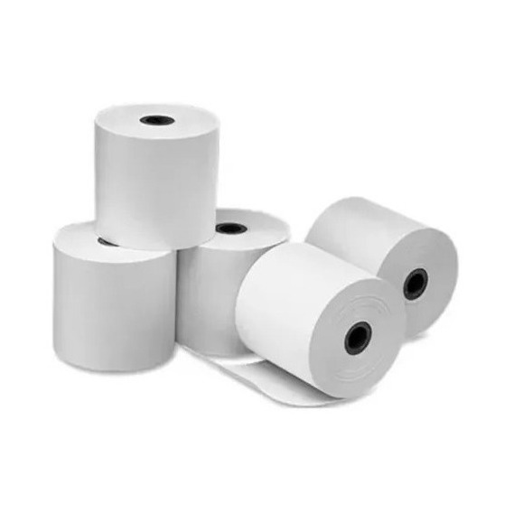 10 Rollos Papel Térmico Impreora 80mm