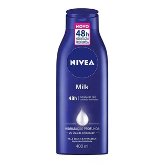 Loção Hidratante Milk Pele Seca A Extrasseca 400ml Nivea