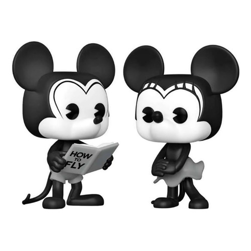 Funko Pop Mickey Mouse y Minnie Mouse Disney Pack 2