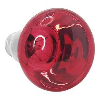 Lâmpada Incandescente Refletora R63 40w 220v E27 Vermelha