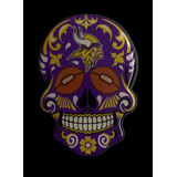 Iman Aminco Sugar Skull Magnet 3  Vikings