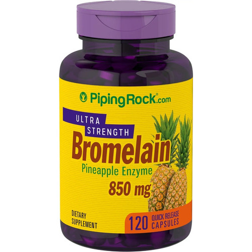 Piping - Bromelain 850 Mg X 120 Cápsulas - Salud Digestiva