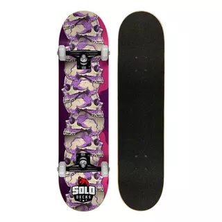 Skate Montado Cisco Solo Deck Street Profissional Feminino